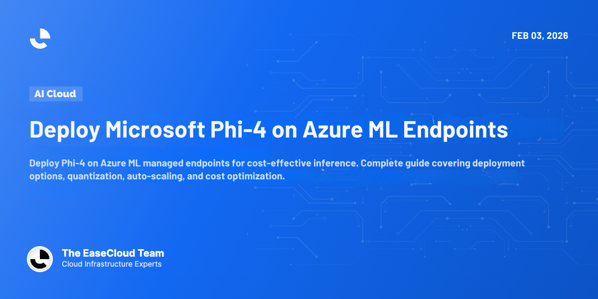 Deploy Microsoft Phi-4 on Azure ML Endpoints