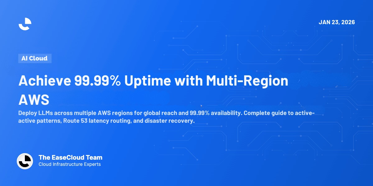 Achieve 99.99% Uptime with Multi-Region AWS