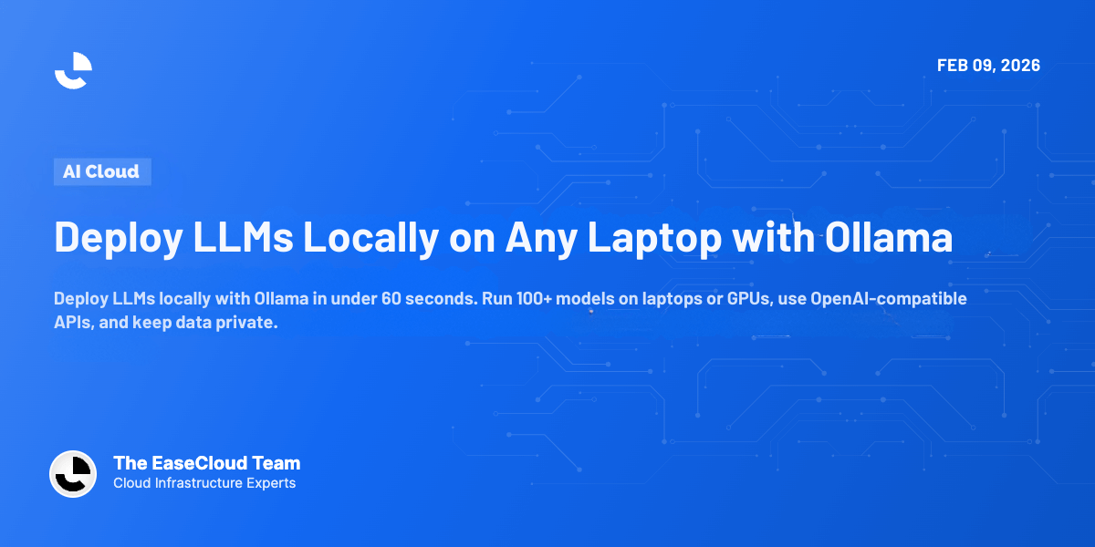 Deploy LLMs Locally on Any Laptop with Ollama