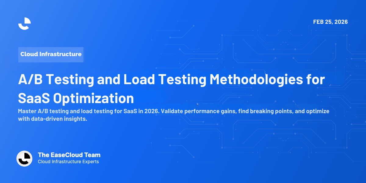 A/B Testing and Load Testing Methodologies for SaaS Optimization