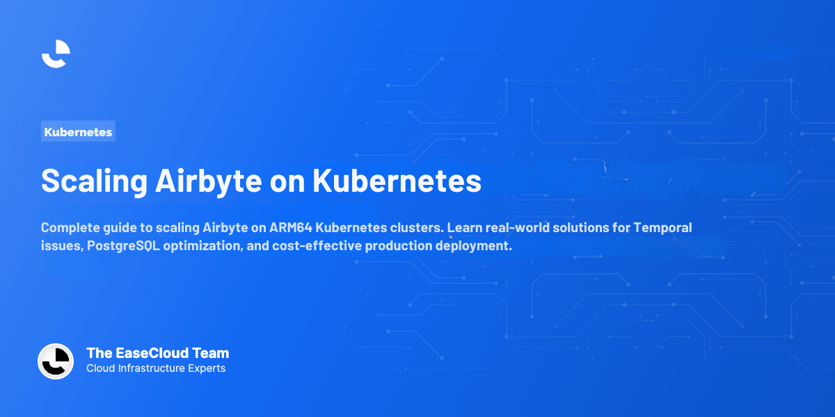 Scaling Airbyte on Kubernetes