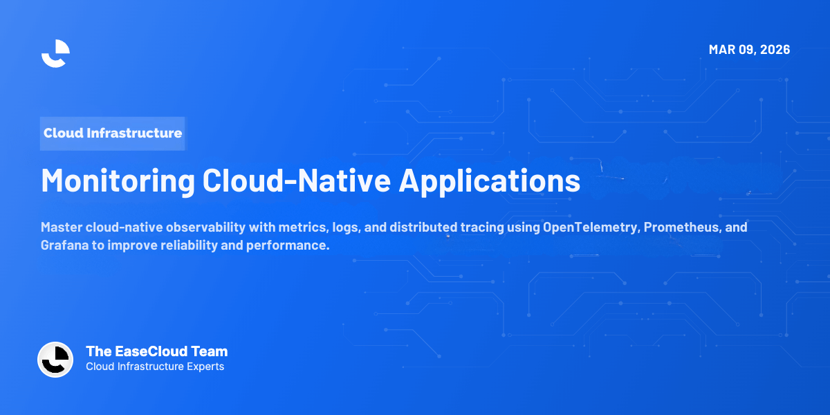 Monitoring Cloud-Native Applications