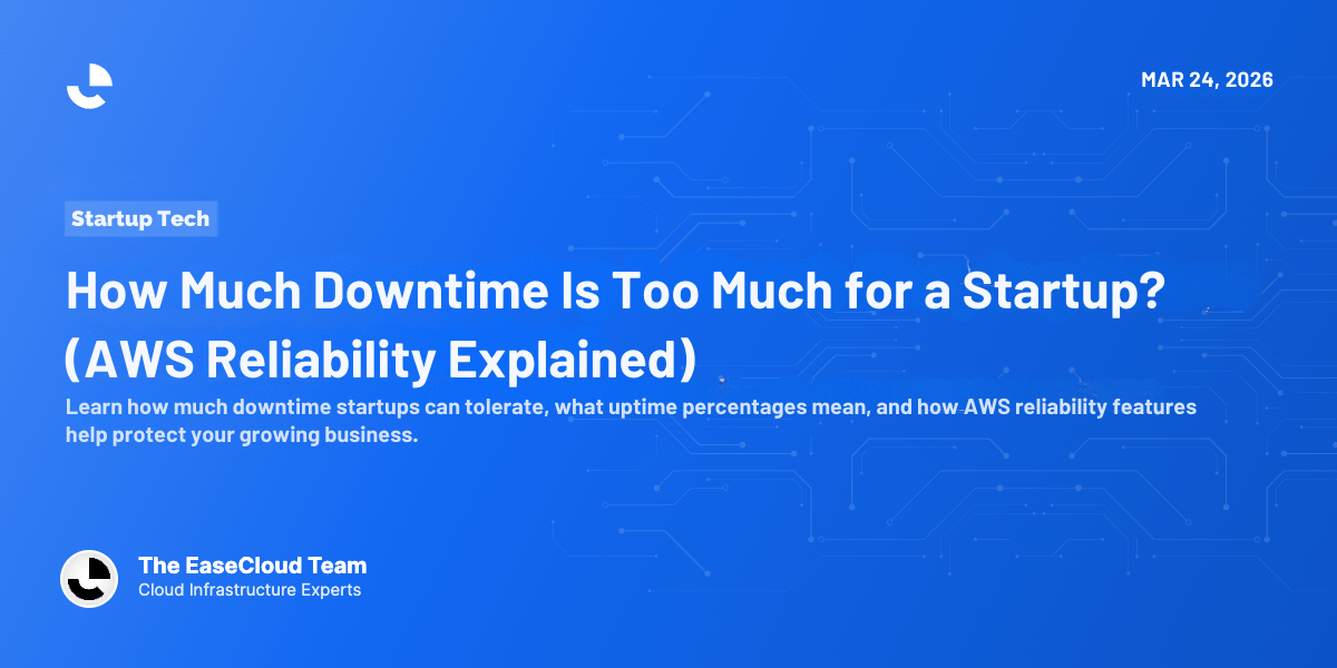 How Much Downtime Is Too Much for a Startup? (AWS Reliability Explained)
