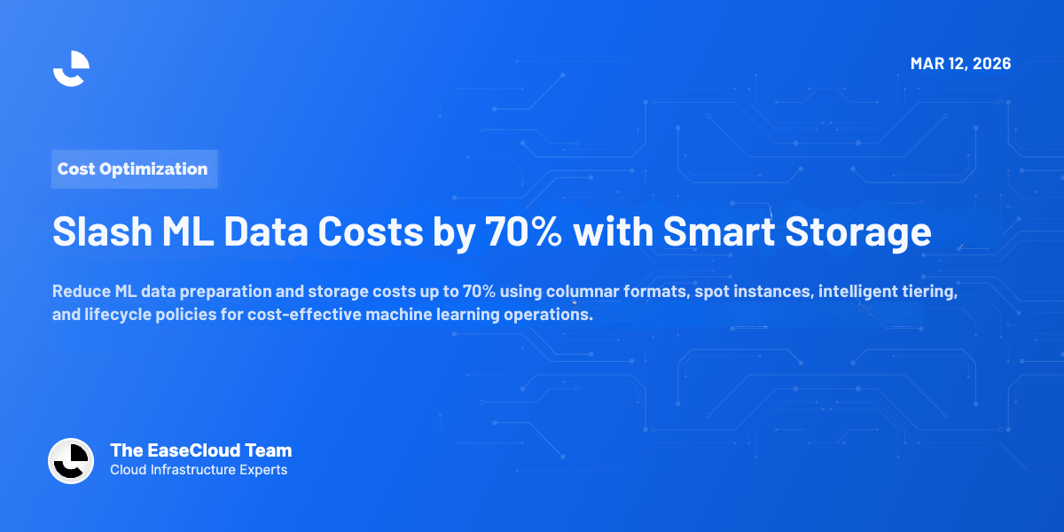 Slash ML Data Costs by 70% with Smart Storage