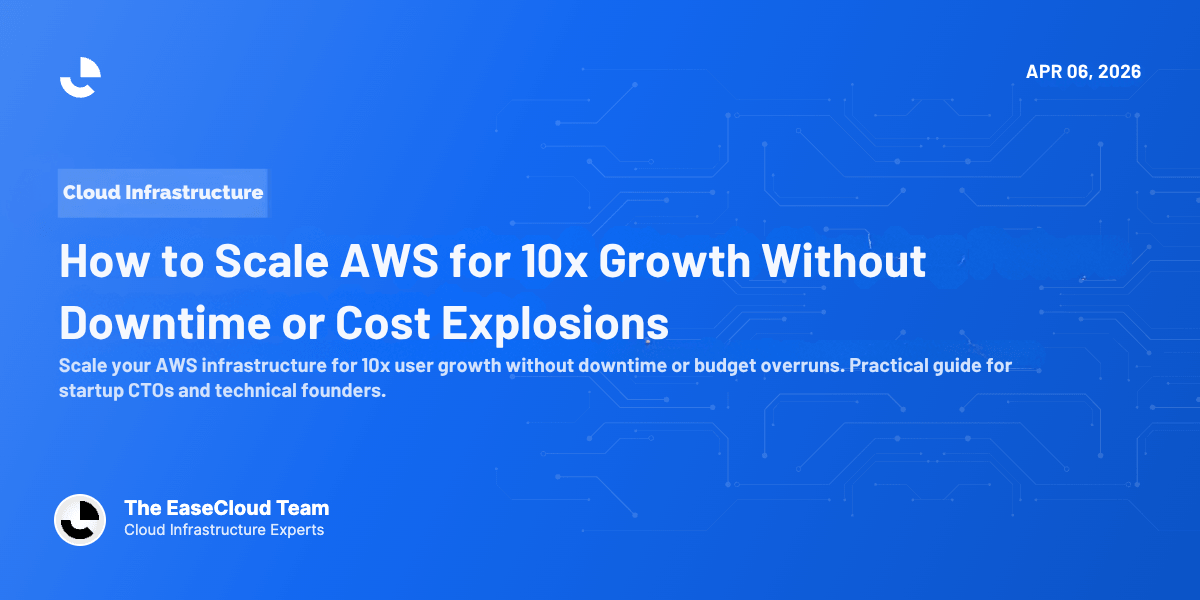 How to Scale AWS for 10x Growth Without Downtime or Cost Explosions