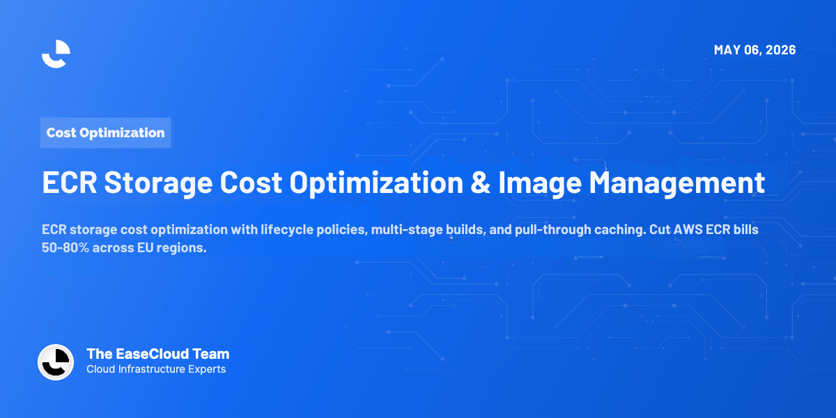 ECR Storage Cost Optimization and Image Management