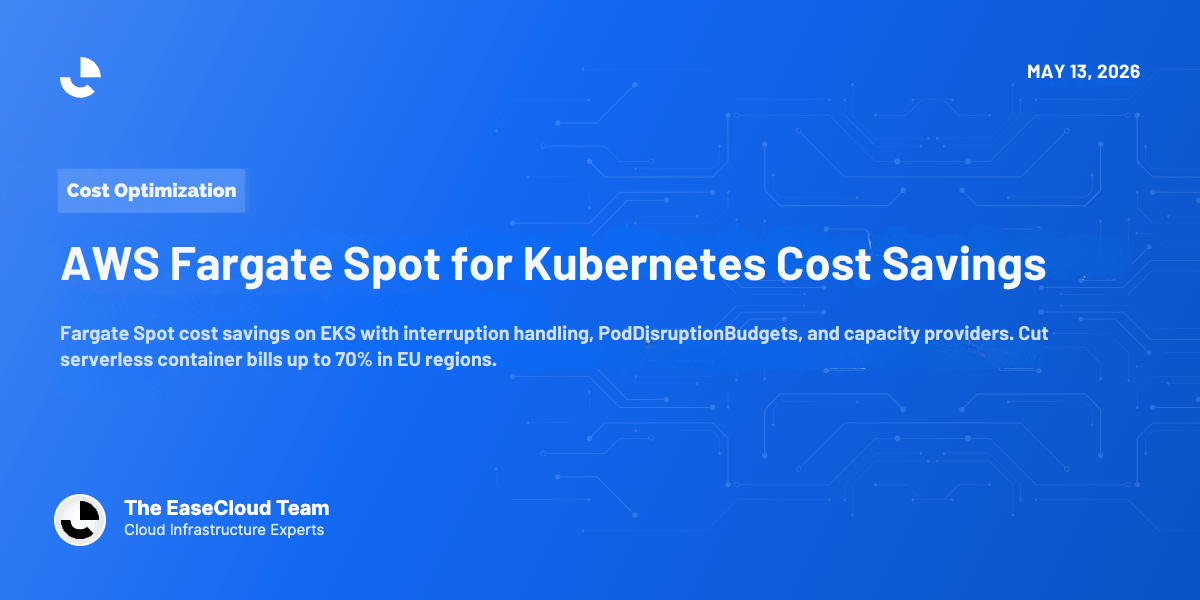 AWS Fargate Spot for Kubernetes Cost Savings