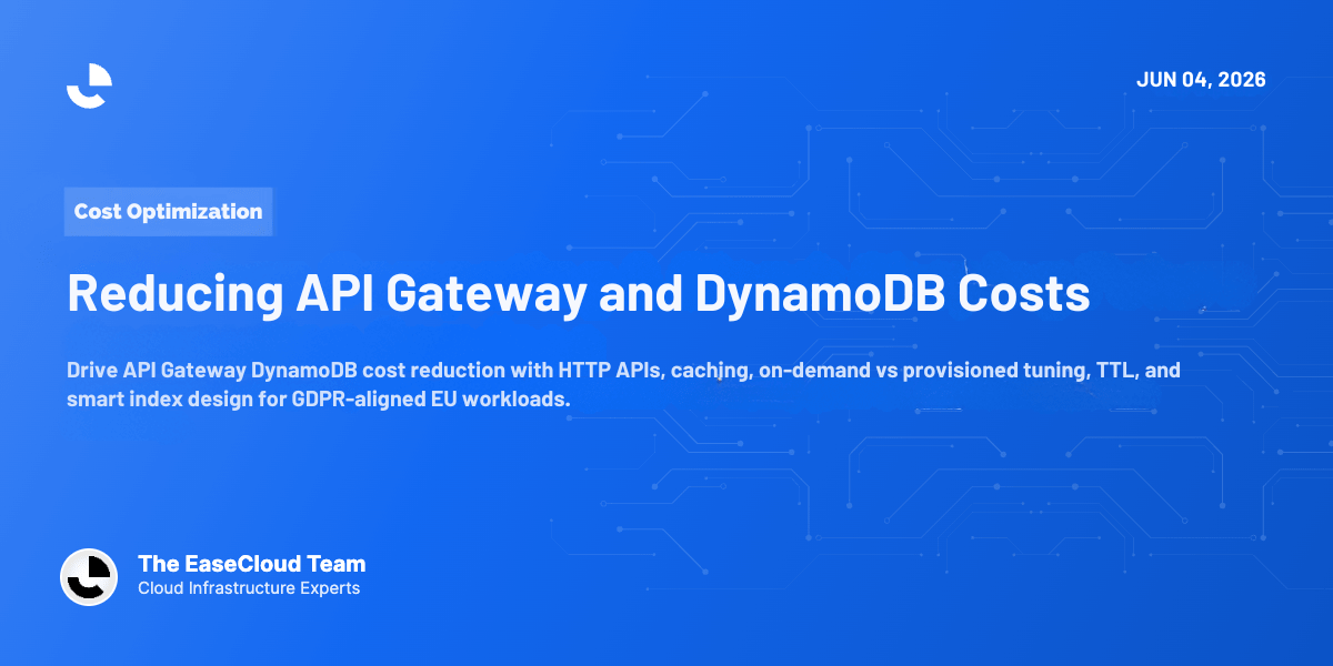 Reducing API Gateway and DynamoDB Costs
