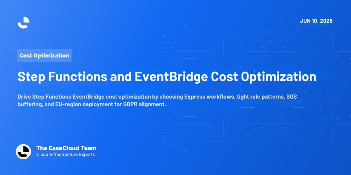 Step Functions and EventBridge Cost Optimization