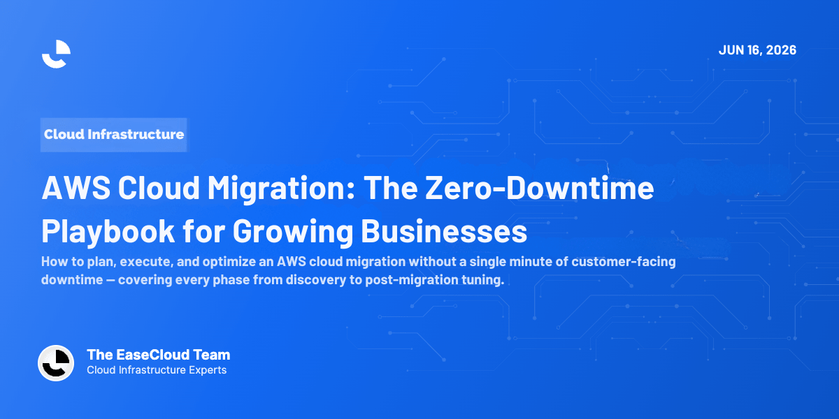 AWS Cloud Migration: The Zero-Downtime Playbook for Growing Businesses