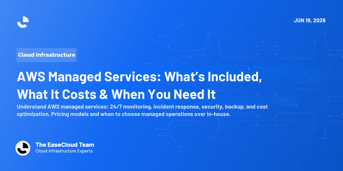 AWS Managed Services: What’s Included, What It Costs & When You Need It