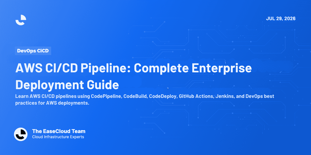 AWS CI/CD Pipeline: The Complete Enterprise Deployment Guide