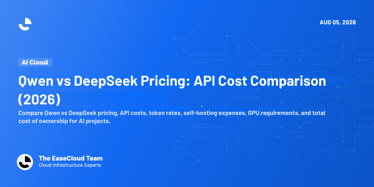 Qwen vs DeepSeek Pricing: API Costs, Self-Hosting & Total Cost Comparison